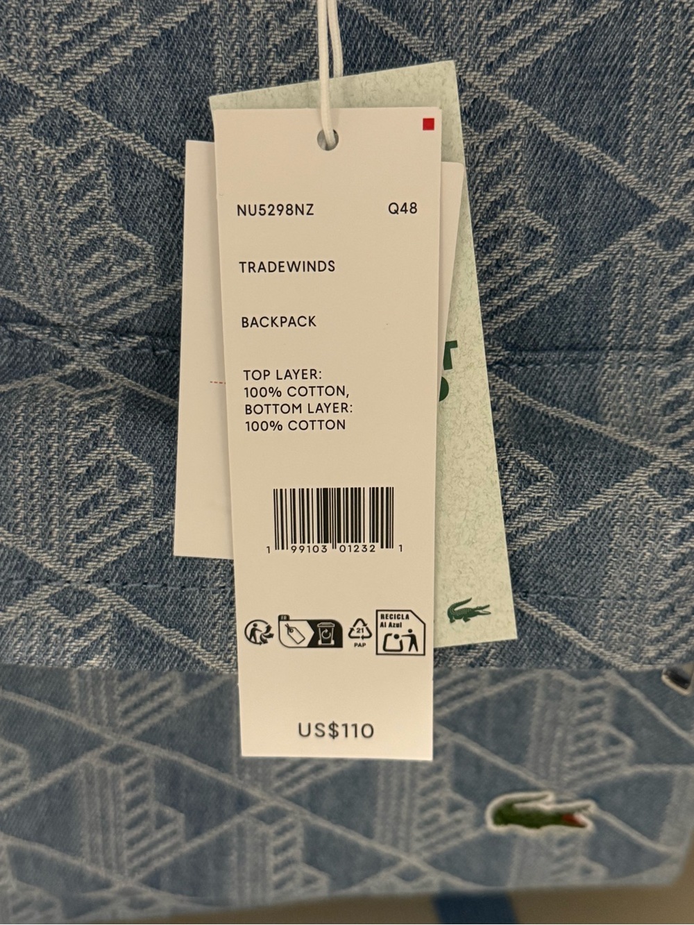 Lacoste Neocroc Backpack - Picture 8 of 9